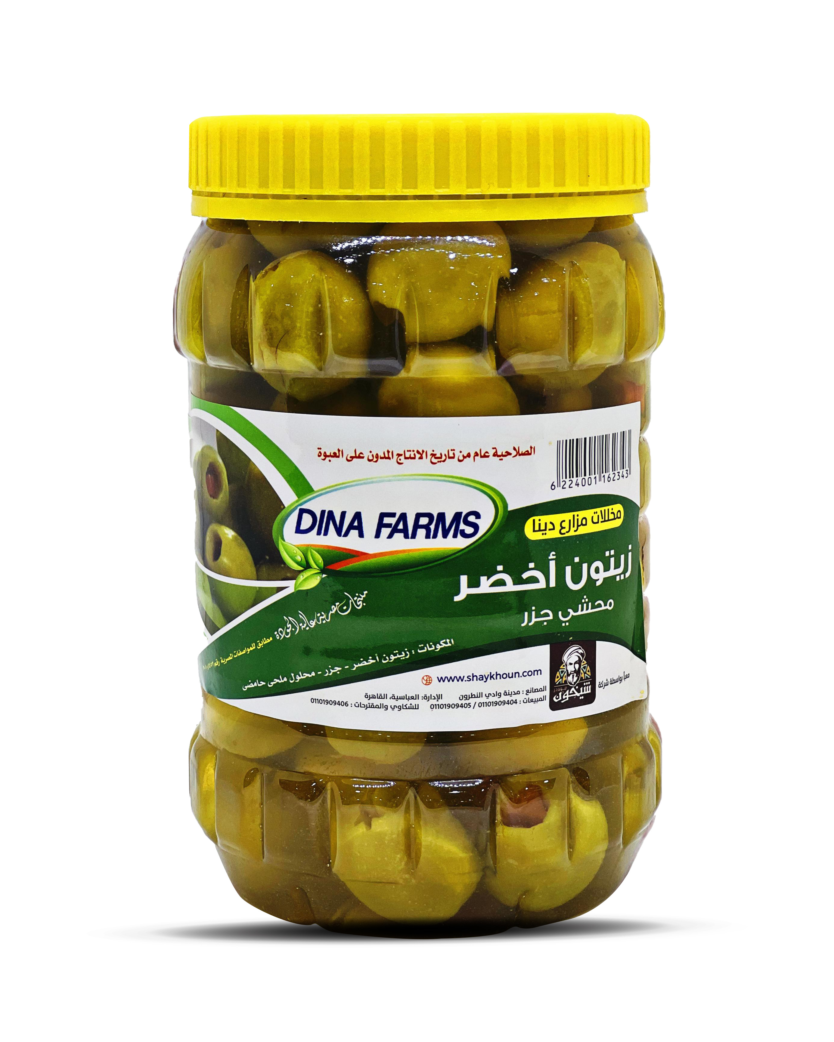 Dina Foods Green Olives “Dolci” (1kg)