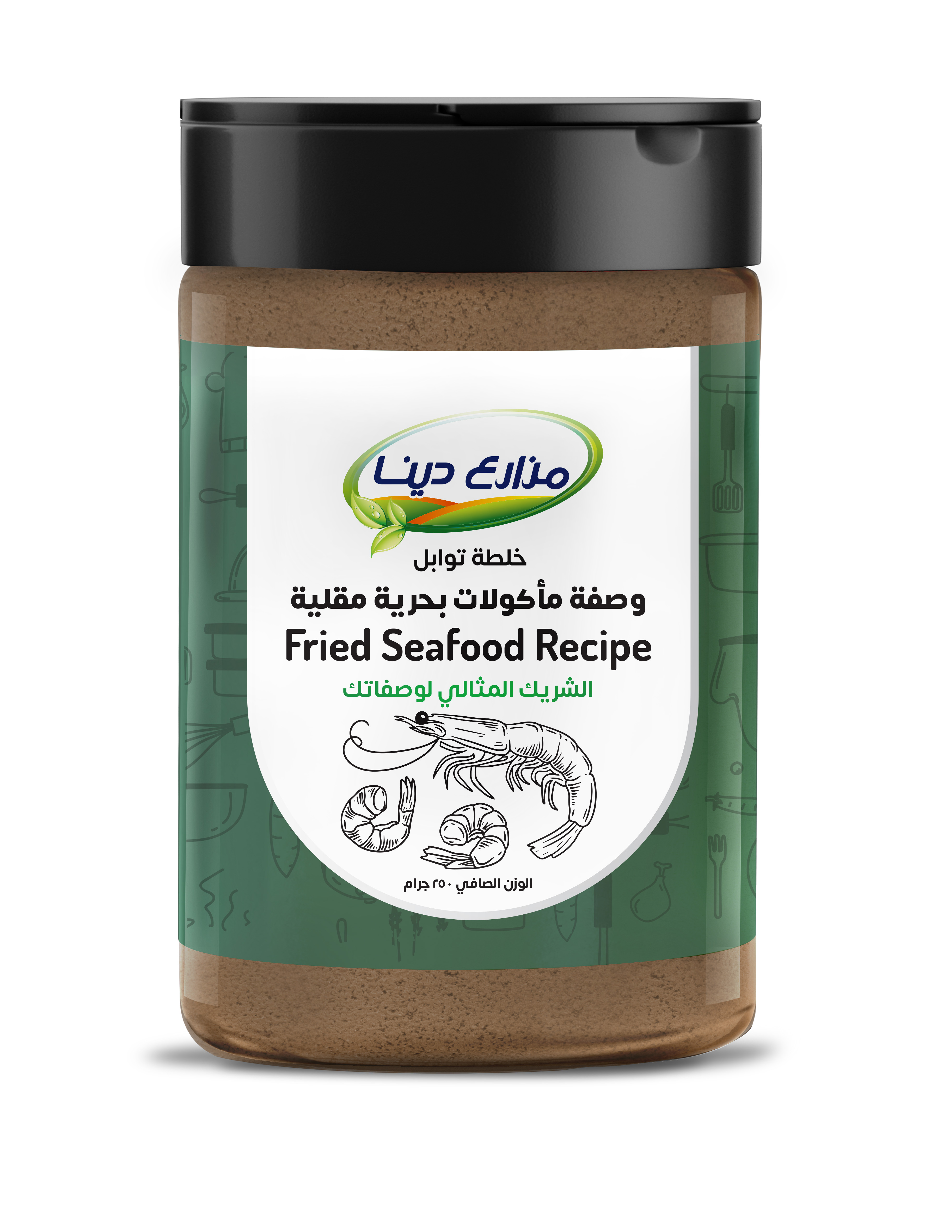 Dina Spices Fried Seafood Recipe 250g