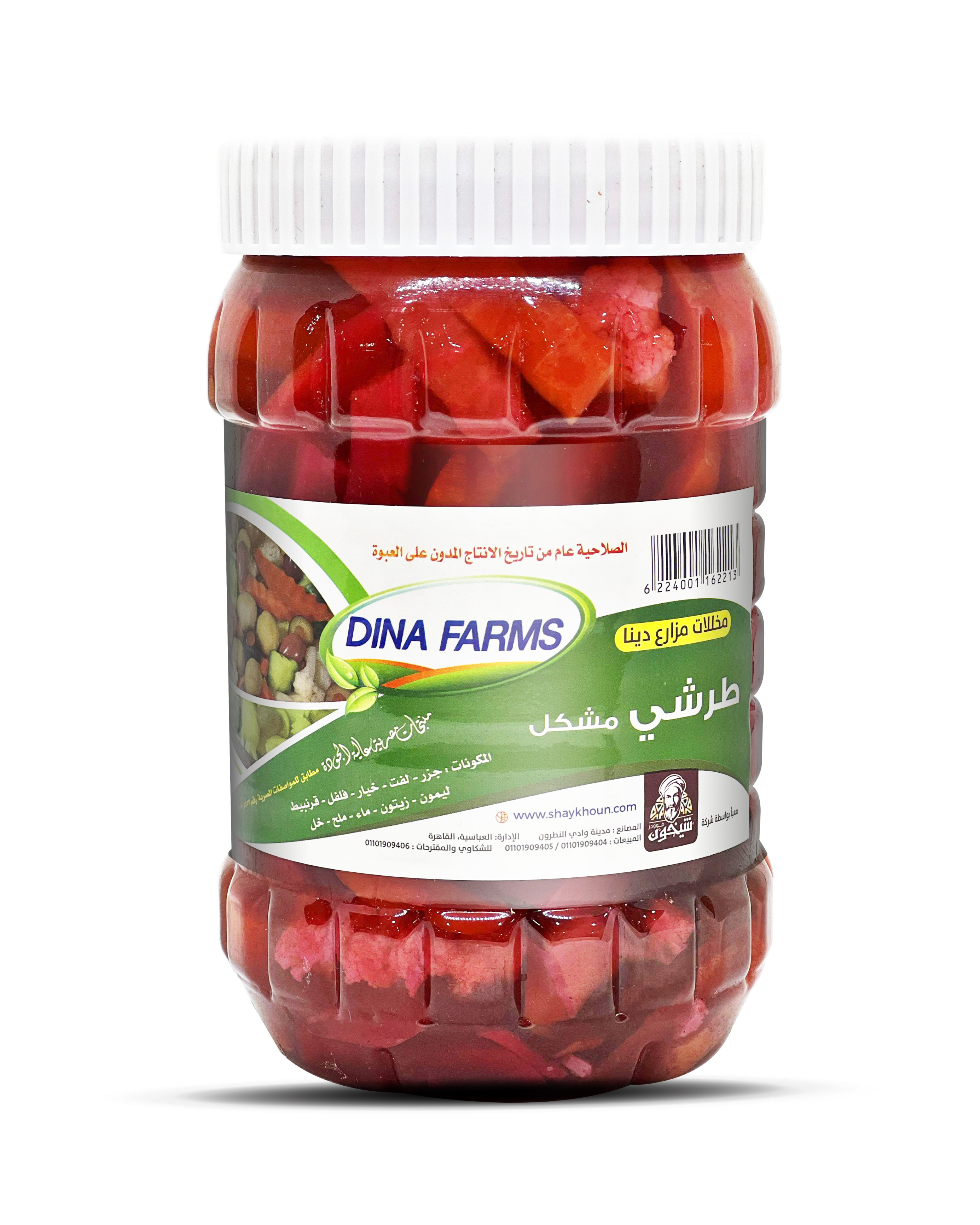 Dina Foods Mixed Pickles 2.5kg