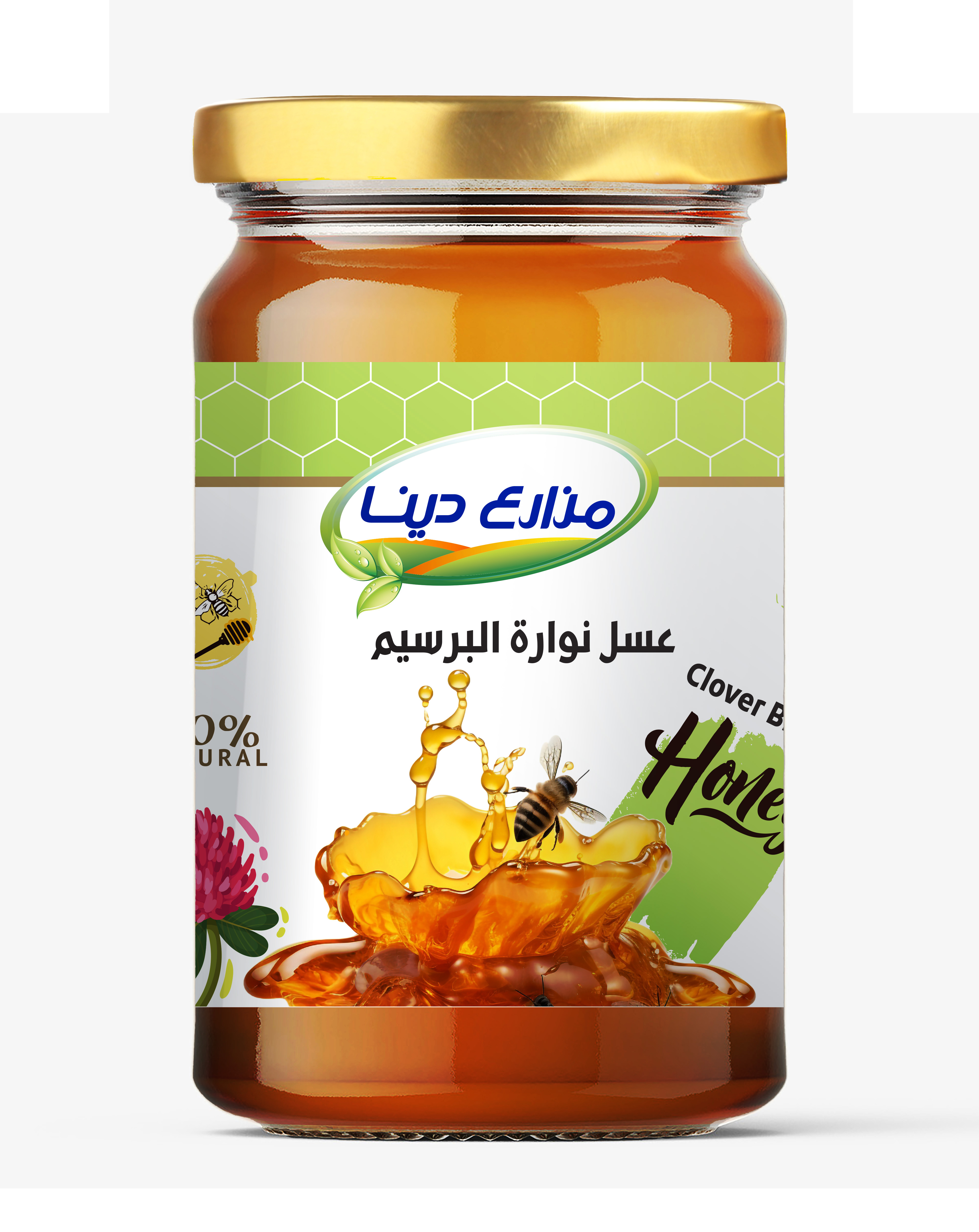 Dina Farms Clover Blossom Honey 950g